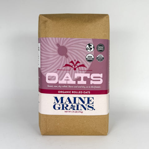 1.75lb Organic Rolled Oats (Front)