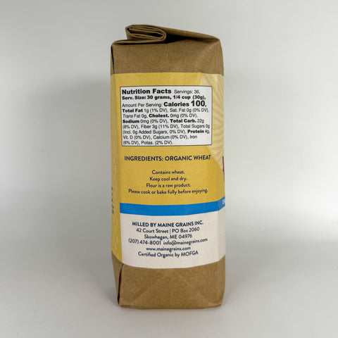 Organic Sifted Wheat Flour, All Purpose (Left)