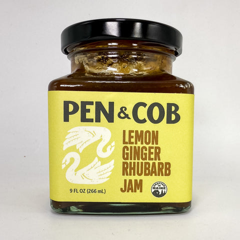 Pen & Cob Lemon Ginger Rhubarb Jam