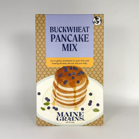 Maine Grains Buckwheat Pancake Mix (Front)