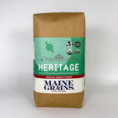 Organic Ancient Kamut Flour (Front)