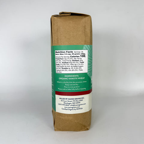 Organic Ancient Kamut Flour (Left)