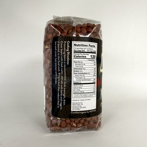 Organic Adzuki Beans (Left)