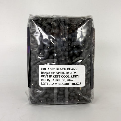 Organic Black Beans (Back)