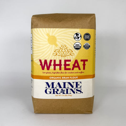 Organic Bran Flour (Front)