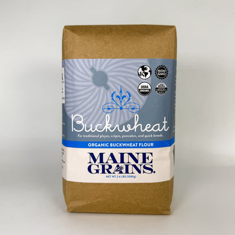 Organic Buckwheat Flour (Front)