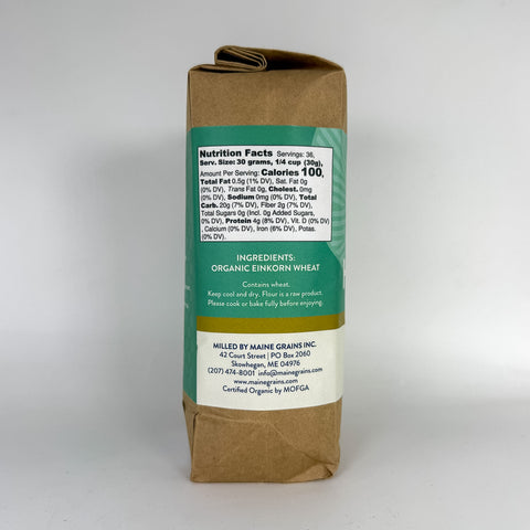 Organic Einkorn Flour (Left)