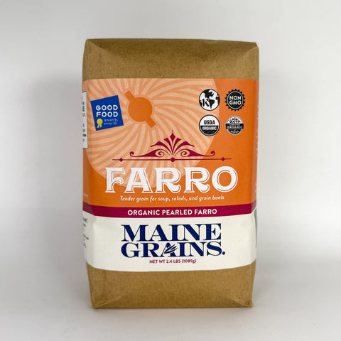 Organic Pearled Farro (Front)
