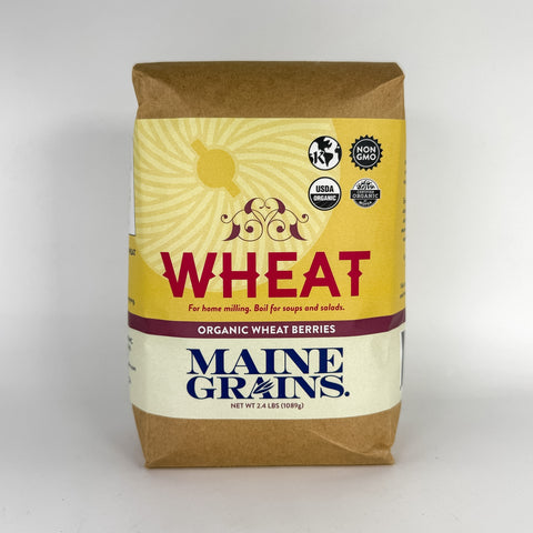 Organic Whole Wheat Berries (Front)