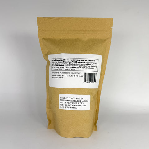 Pearled Black Nile Barley (Back)