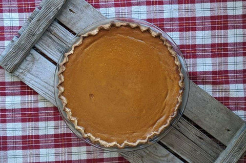 Naturally Gluten Free Oat Crust Pumpkin Pie