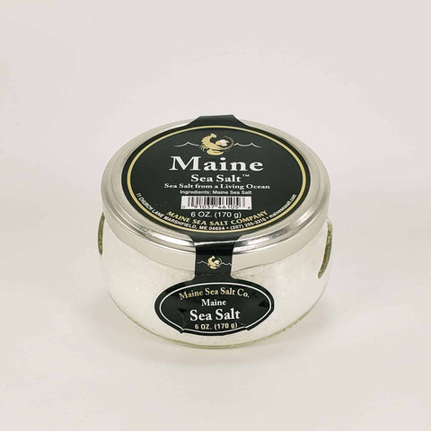 Maine Sea Salt Gift Jar