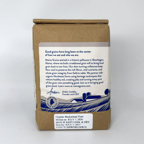 Organic Buckwheat Flour