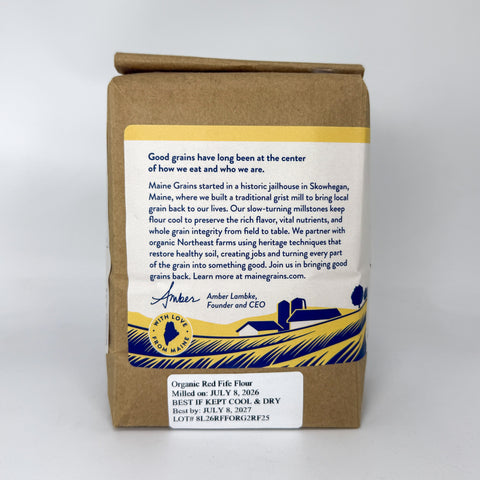 Organic Heritage Red Fife Wheat Flour