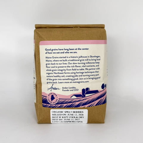 Organic Spelt Berries
