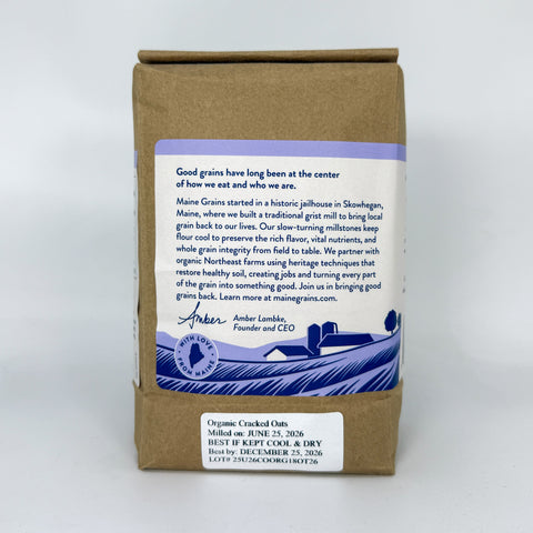 Organic Cracked Oats