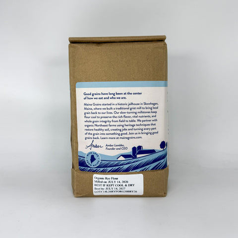 Organic Rye Flour
