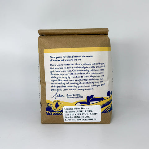 Organic Whole Wheat Berries