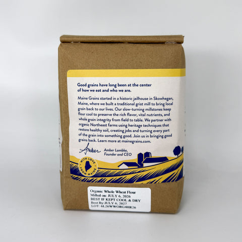 Organic Whole Wheat Flour