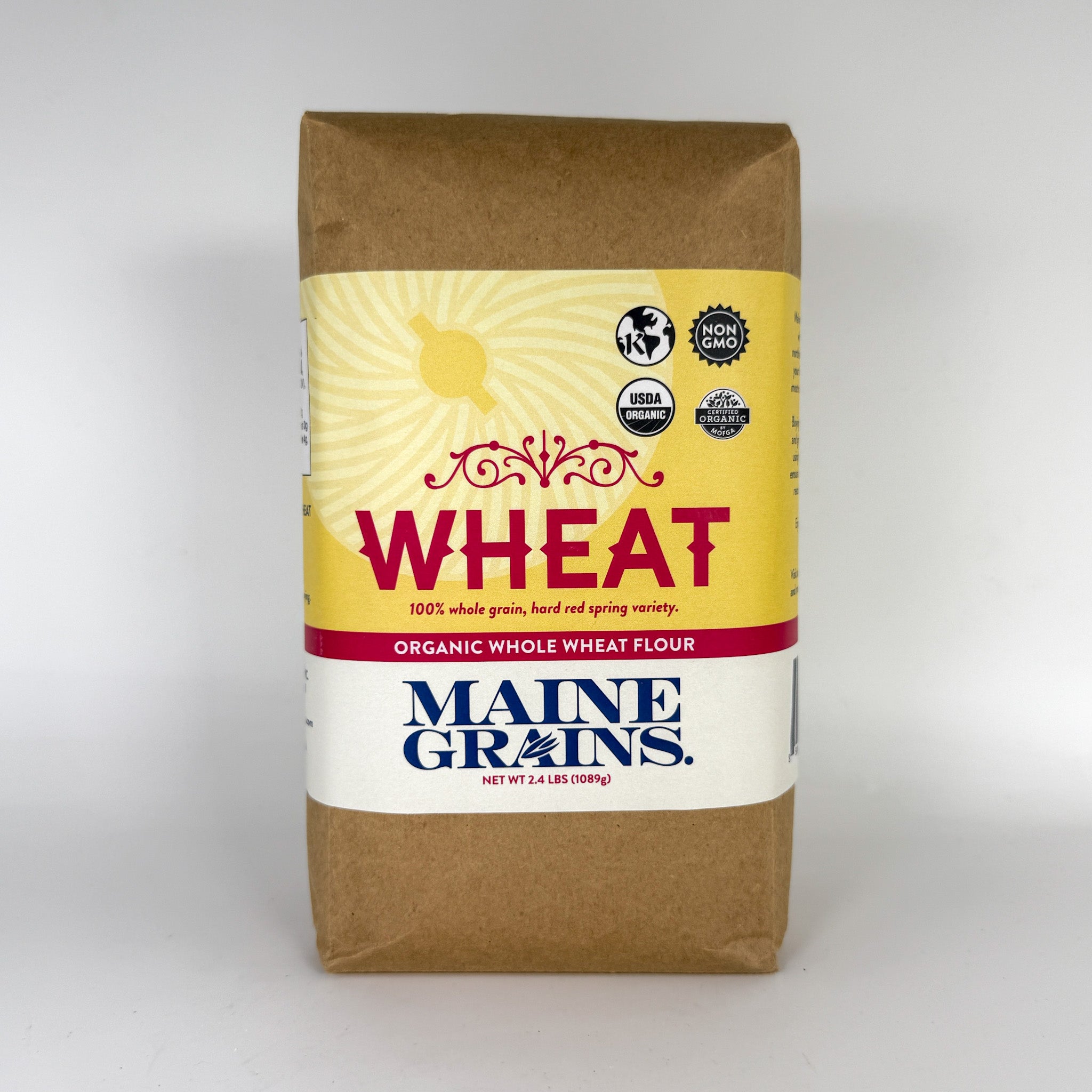 Organic Whole Wheat Flour, Stone Ground