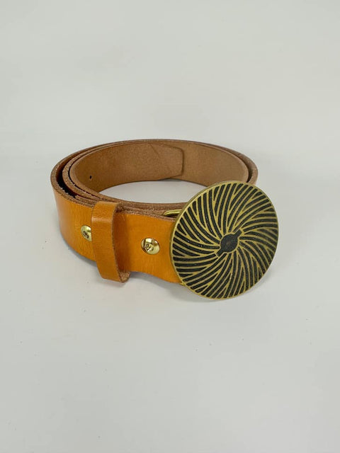 stonemill leather belt