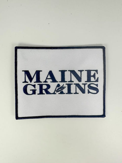 Maine Grains Iron On Patch