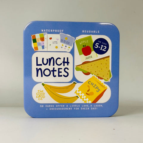 The Good Hood Lunch Box Notes