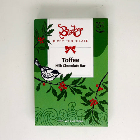 Bixby Toffee Milk Chocolate Bar