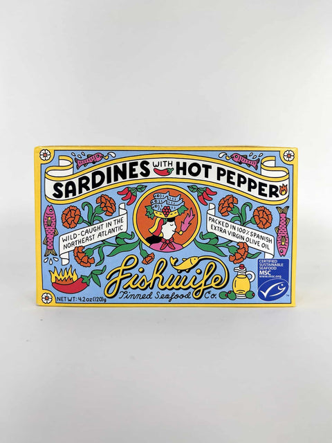 Sardines with Hot Peppers