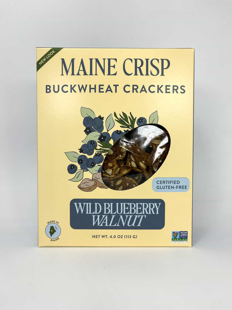 Maine Crisp Buckwheat Crackers