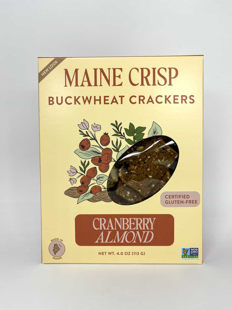 Maine Crisp Buckwheat Crackers