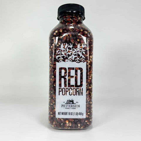 Red Popcorn in 16oz bottle