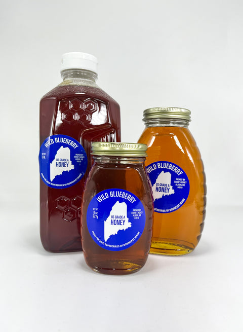 Swan's Wild Blueberry Honey