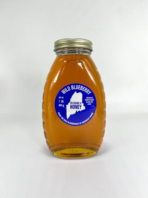 Swan's Wild Blueberry Honey 1 lb