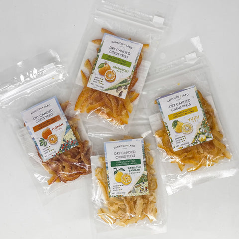 Kankitsu Labo Dry Candied Citrus Peels