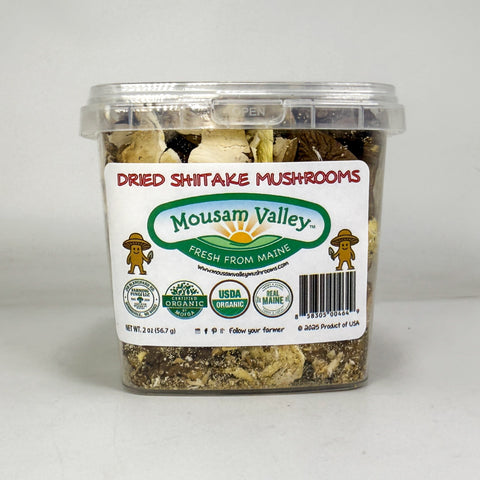 Mousam Valley Organic Dried Mushrooms