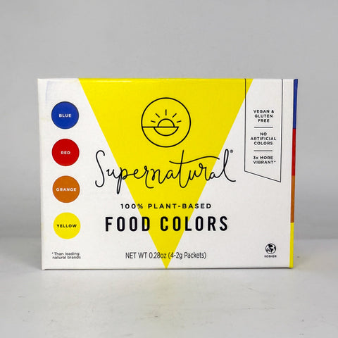Supernatural 100% Plant-Based Food Colors