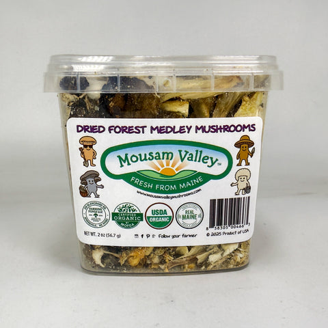 Mousam Valley Organic Dried Mushrooms