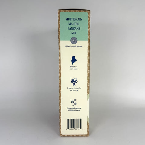 Maine Grains Multigrain Pancake Mix (Left)