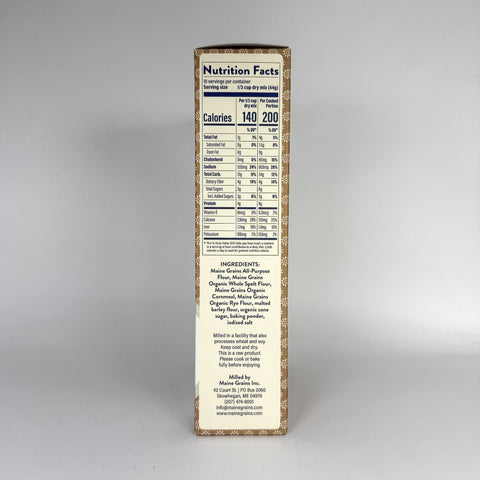 Maine Grains Multigrain Pancake Mix (Right)