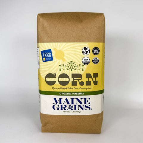 Organic Corn Polenta (Front)
