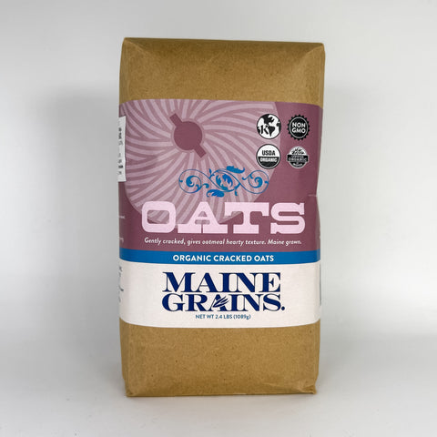 Organic Cracked Oats (Front)