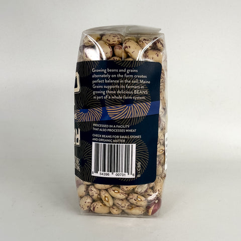 Organic Cranberry Beans (Right)