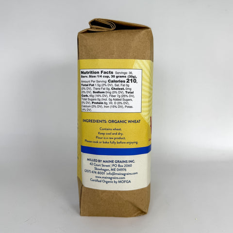 Organic Graham Flour (Left)