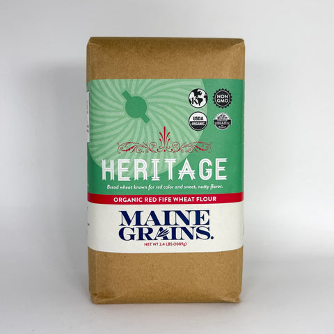 Organic Heritage Red Fife Flour (Front)