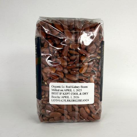 Organic Light Red Kidney Bean (Back)