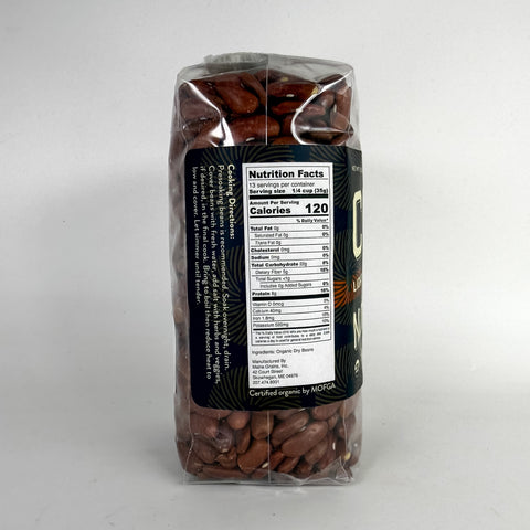 Organic Light Red Kidney Bean (Left)