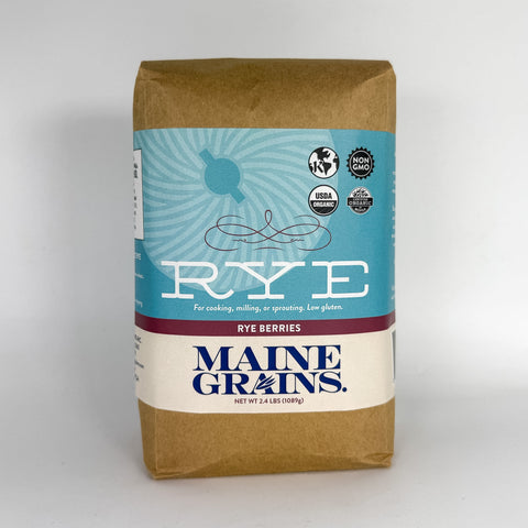 Organic Rye Berries (Front)