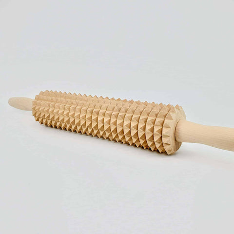 Notched Rolling Pin by Linden