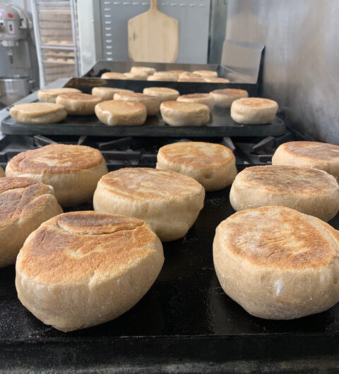 Maine Grains Sifted Flour English Muffins 
